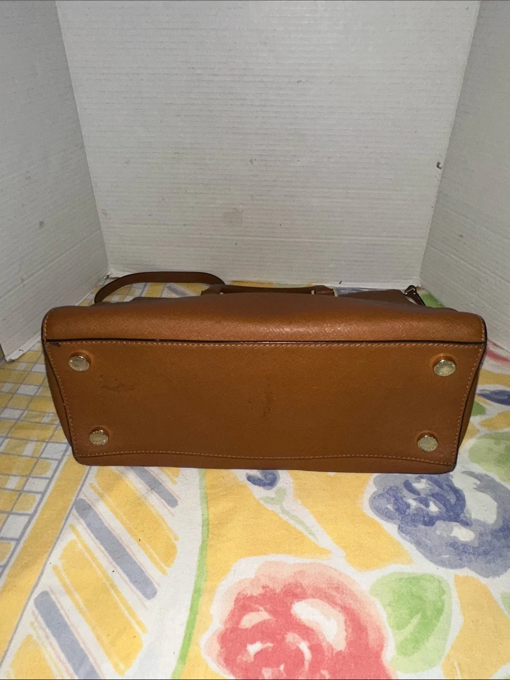 MICHAEL KORS  large Selma saffiano leather satchel